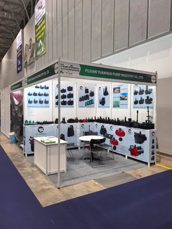 Fujian Yuanhua Pump Industry Co., Ltd., Sayqon Sərgi və Konqres Mərkəzində sərgilənir - SECC